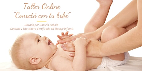 Imagen principal de TALLER ONLINE DE MASAJE INFANTIL "Conectá con tu bebé"