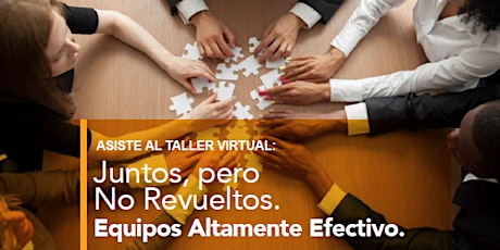 Webinar: Juntos, pero No Revueltos- Equipos Efectivos- 1 jul 2020 primary image