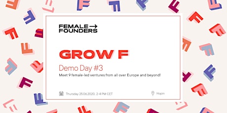 Female Founders Demo Day - Grow F #3 primary image