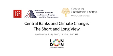 Central Banks and Climate Change: The short and long view  primärbild