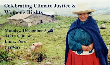 Celebrating Climate Justice and Women's Rights primary image