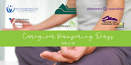 Caregiver Pampering Days, July 2-16 primary image