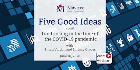 Five Good Ideas about fundraising in the time of the COVID-19 pandemic primary image