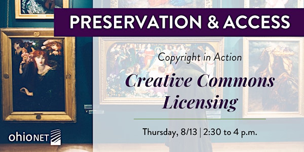 Copyright in Action: Creative Commons Licensing--Online Event