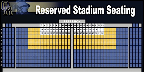 2020 OAK RIDGE HS FOOTBALL RESERVED VIP SEATS or VIP PARKING  primärbild