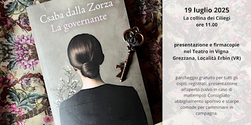 Immagine principale di La governante - presentazione 19 luglio a La Collina dei Ciliegi