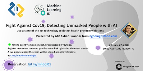 Fight Against Cov19, Detecting Unmasked People with AI primary image