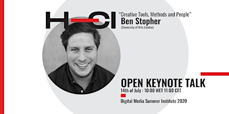 Imagem principal de Digital Media Summer Institute // Open Keynote: Ben Stopher