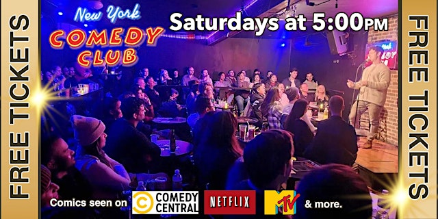 Image principale de Free Comedy Show Tickets! Standup Comedy at New York Comedy Club