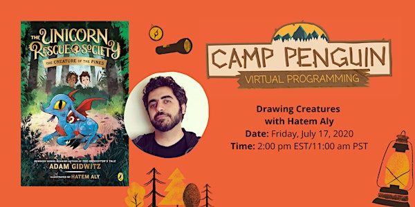 Camp Penguin: Drawing Creatures with HATEM ALY