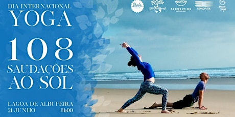 108 Saudações ao sol - dia internacional do yoga primary image