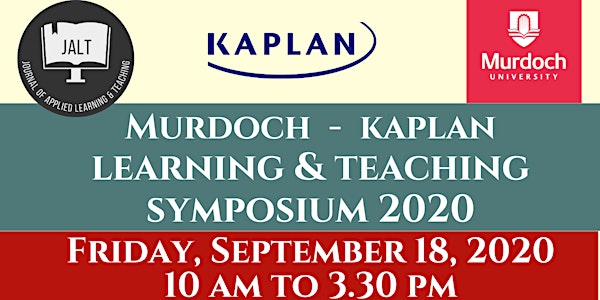 Murdoch - Kaplan Learning and Teaching Symposium 2020