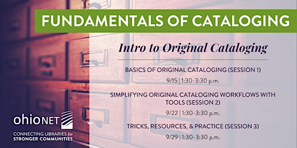 Fundamentals of Cataloging: Simplifying Original Cataloging Workflows