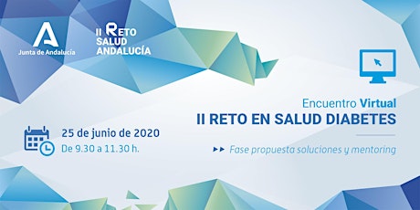 Imagen principal de Encuentro II Reto en Salud Diabetes. Fase propuesta soluciones y mentoring