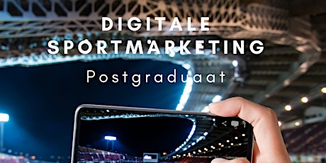 Primaire afbeelding van Online infosessie postgraduaat digitale sportmarketing 2020-21