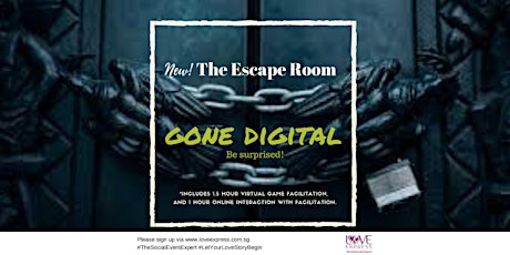 11 JULY: NEW! VIRTUAL ESCAPE GAME primary image