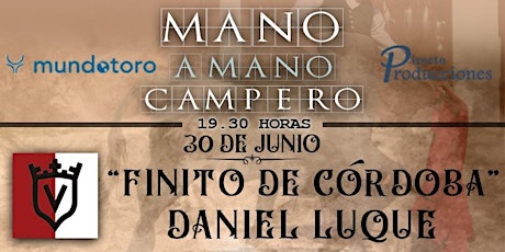 Imagen principal de Mano a mano campero: "Finito de Córdoba" y Daniel Luque