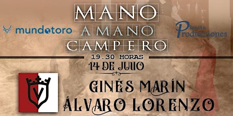 Imagen principal de Mano a mano campero: Ginés Marín y Álvaro Lorenzo