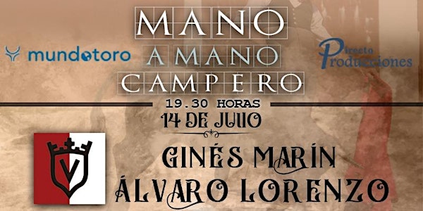 Mano a mano campero: Ginés Marín y Álvaro Lorenzo