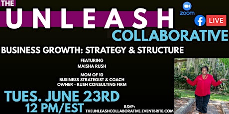 UNLEASH  Chat: Business Growth -- Systems and Methods primary image