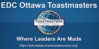 Imagem principal de EDC Ottawa Toastmasters Online Meeting