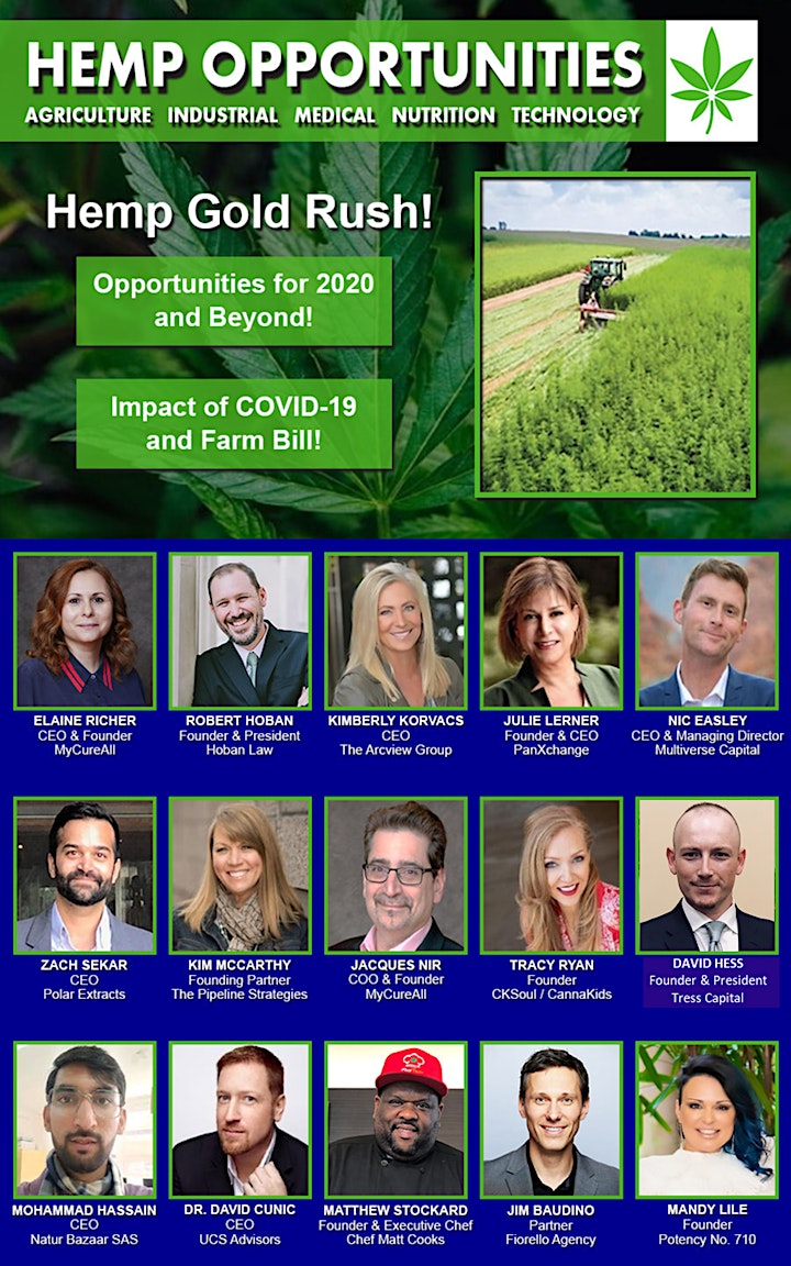 Hemp Opportunities Speaker & Investor Pitch Competition image