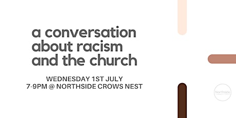 a conversation about racism and the church primary image