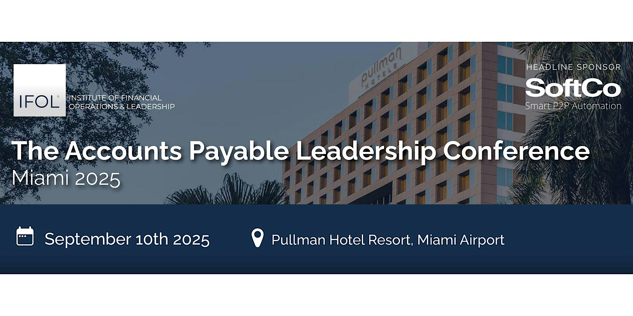 Accounts Payable Leadership Conference, Miami