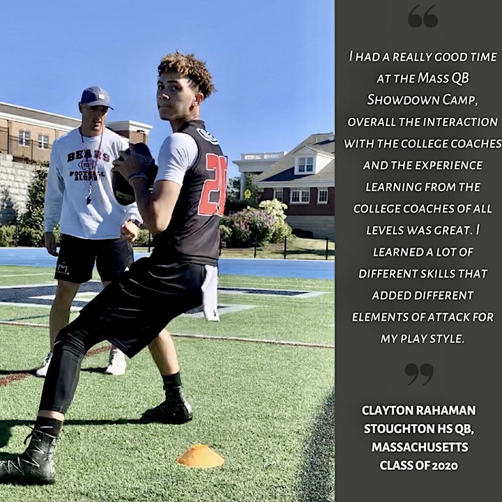 Youth Quarterback/Wide Receiver/Defensive Back Showdown Camp 2021 image