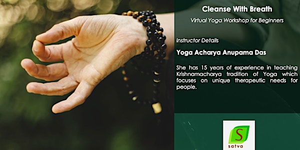 Cleanse with Breath - Virtual Yoga Workshop