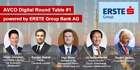 Hauptbild für AVCO Digital Round Table #1 | powered by ERSTE Group Bank AG
