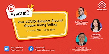 AskGuru Live: Post-COVID Hotspots Around Greater Klang Valley, Malaysia primary image