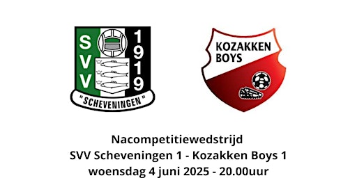 Image principale de SVV Scheveningen 1 - Kozakken Boys 1