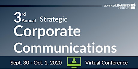 3rd Annual Strategic Corporate Communications-VIRTUAL primary image