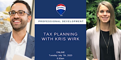Professional Development: Tax Planning With Kris Wirk primary image
