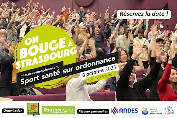 6èmes Assises Européennes du Sport Santé Sur Ordonnance 2025 à Strasbourg