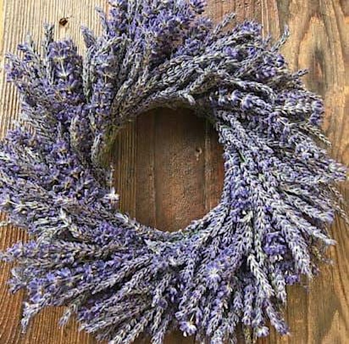 Lavender Wreath-Making at Wayward Winds image