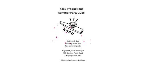 Image principale de Kasu Productions Summer Party 2025