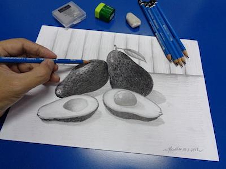 Pencil-Sketching Course - Beginner starts Dec 6 (8 sessions) image