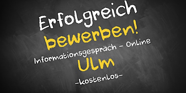 Bewerbungscoaching Online kostenfrei - Infos - AVGS Ulm
