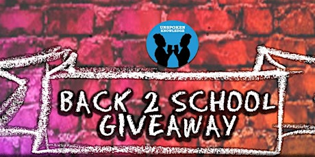 2nd Annual Back to School Giveaway Event (Online) primary image
