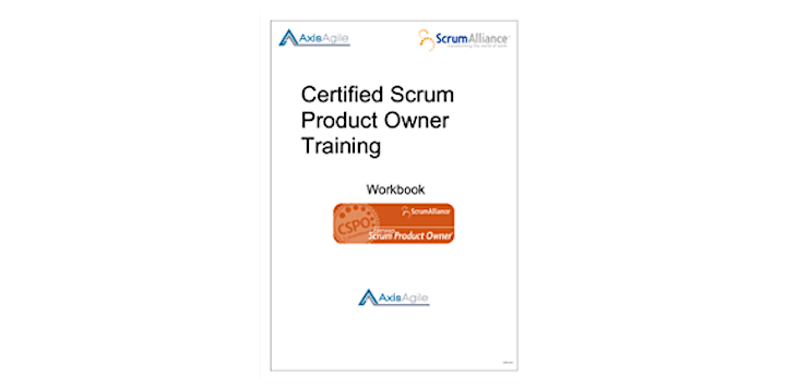 Certified Scrum Product Owner (CSPO) Training manual