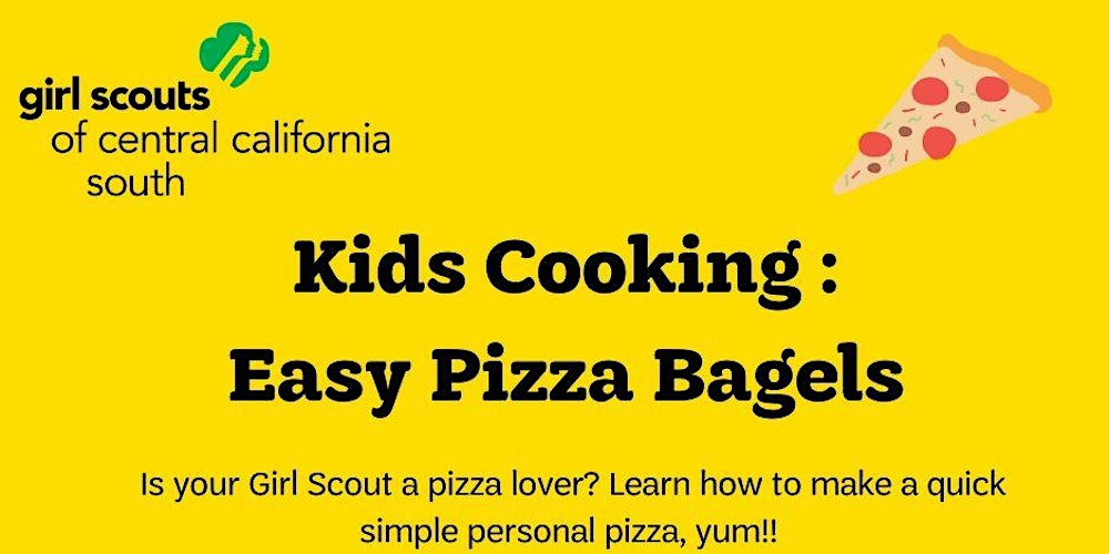 Kids Cooking Easy Pizza Bagels Tickets Thu Jul 23 2020 At 1 30