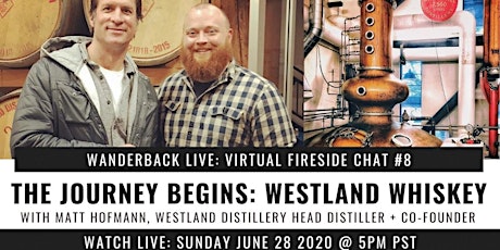 WanderbackLIVE The Wanderback Journey Begins: Westland Whiskey primary image