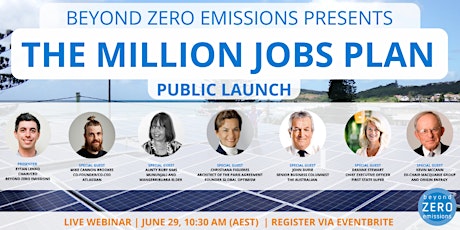 The Million Jobs Plan - Public Launch primary image
