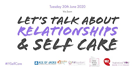 Let's talk about relationships and self care primary image