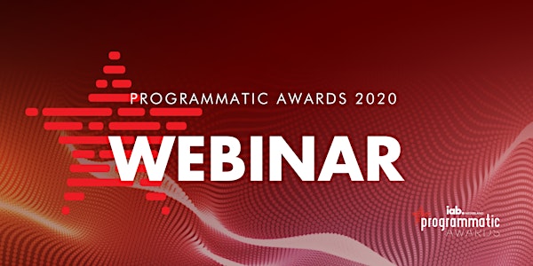 Programmatic Awards Webinar #1