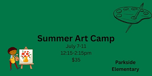 Image principale de Summer Art Camp at Parkside