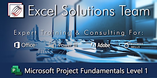 Hauptbild für Microsoft Project Fundamentals - Level 1 (1-Day Webinar)