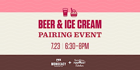 Beer & Ice Cream Pairing Event